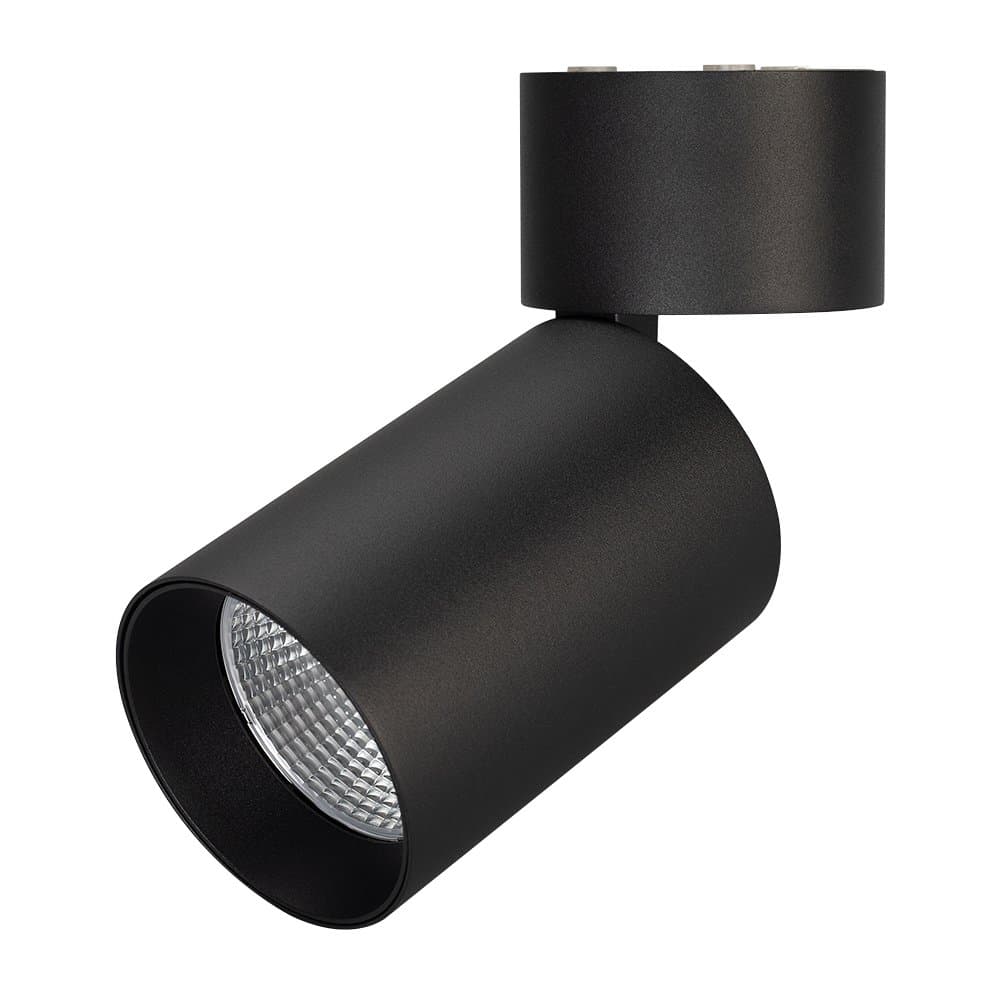 Arlight Светильник SP-POLO-SURFACE-FLAP-R85-15W Day4000 (BK-BK, 40 deg) (IP20 Металл, 3 года) 027542 — миниатюра 1