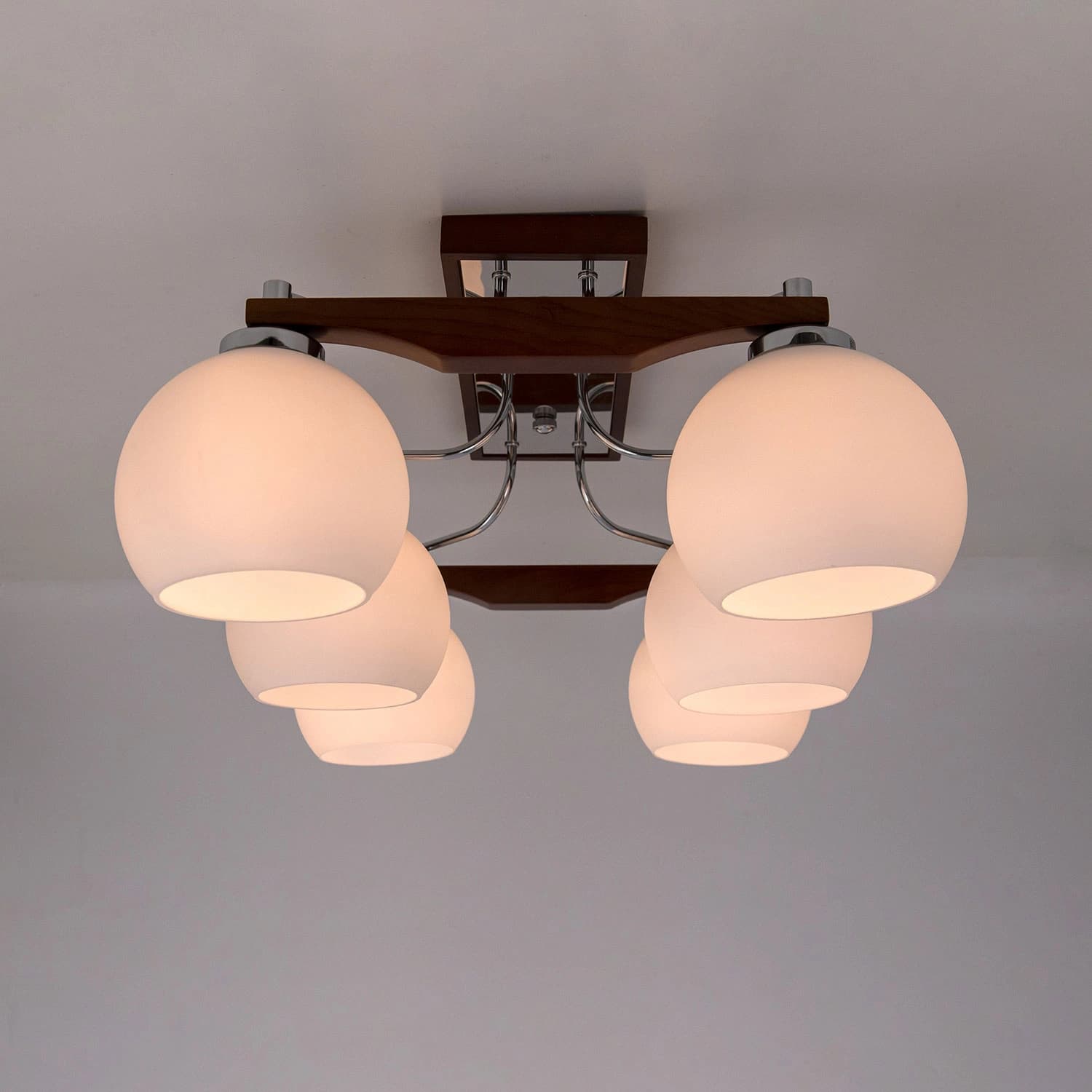 Citilux CL164361 Ариста Тем.Орех Светильник Люстра — миниатюра 5