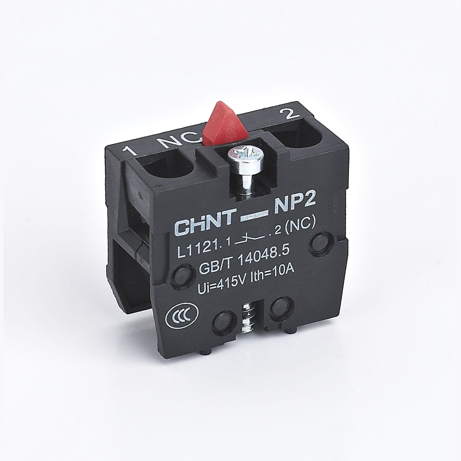 CHINT Блок контактный для кнопочного поста NP2 NP2-L1121 1НЗ (R)