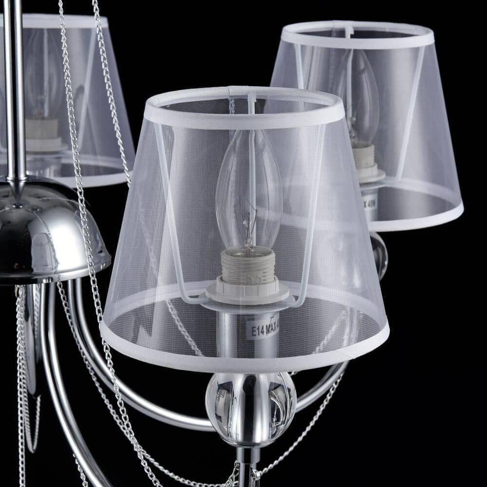 Freya Modern Beverly Хром Люстра E14 40W FR5661-PL-05-CH — миниатюра 7