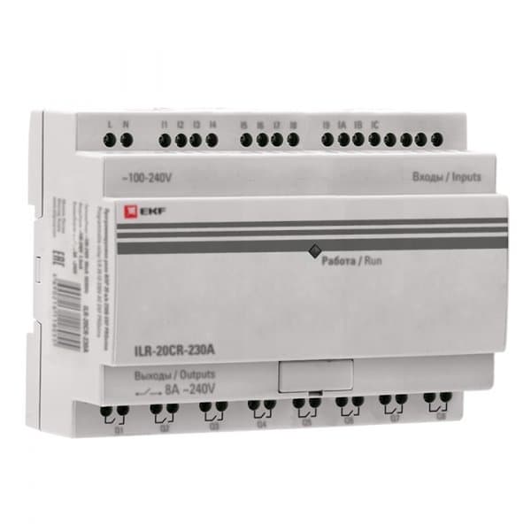 EKF PROxima Программируемое реле 20 в/в 230В PRO-Relay ILR-20CR-230A