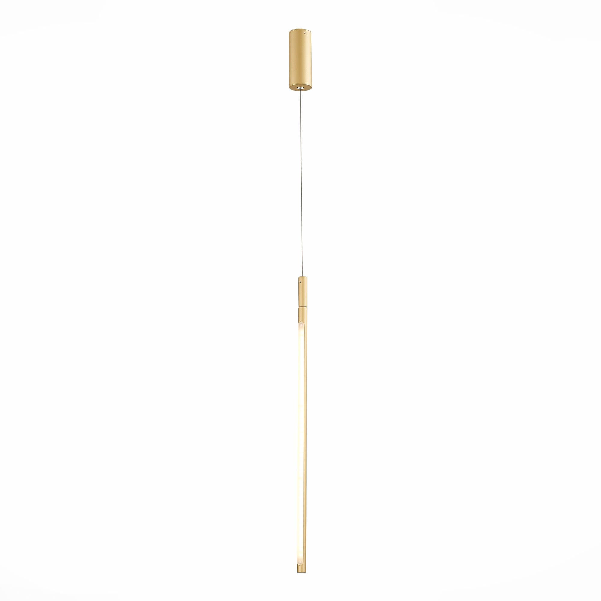ST LUCE  SL1580.213.01 Светильник подвесной Матовое золото/Белый LED 1*11W 3200K
