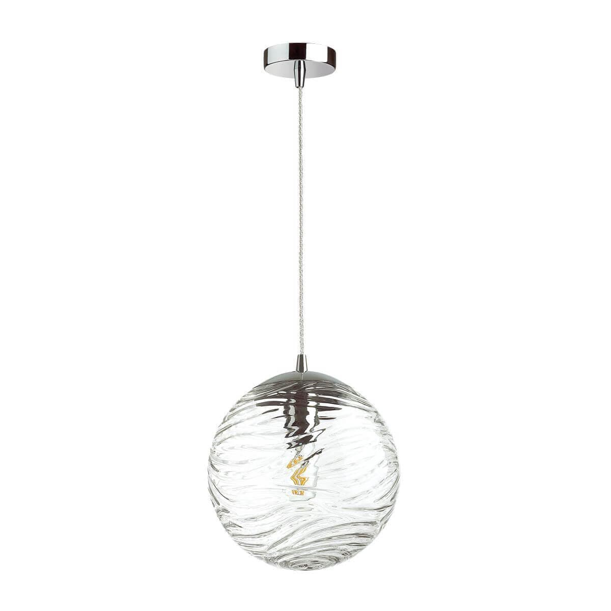 Odeon Light 4781/1 ODL21 прозрачный/хром Подвес E27 60W OTILA — миниатюра 1