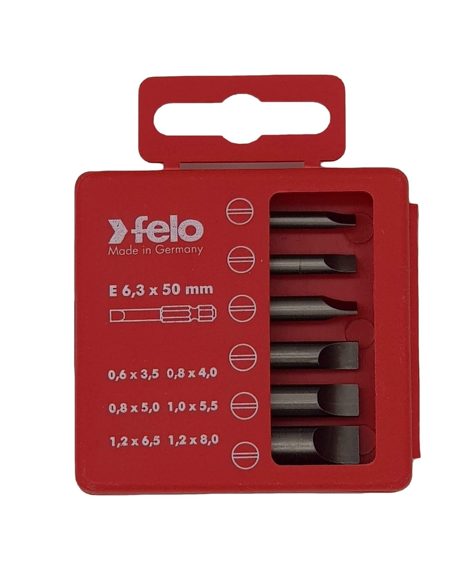 Felo Набор бит SL Industrial  50 мм в кейсе, 6 шт 03091516 — миниатюра 3
