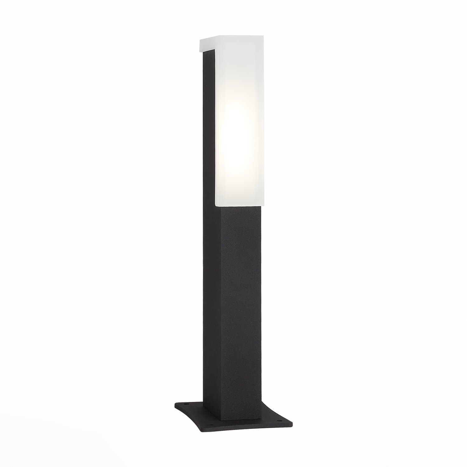 ST LUCE SL096.405.02 Светильник уличный наземный Черный/Белый LED 2*2W — миниатюра 1