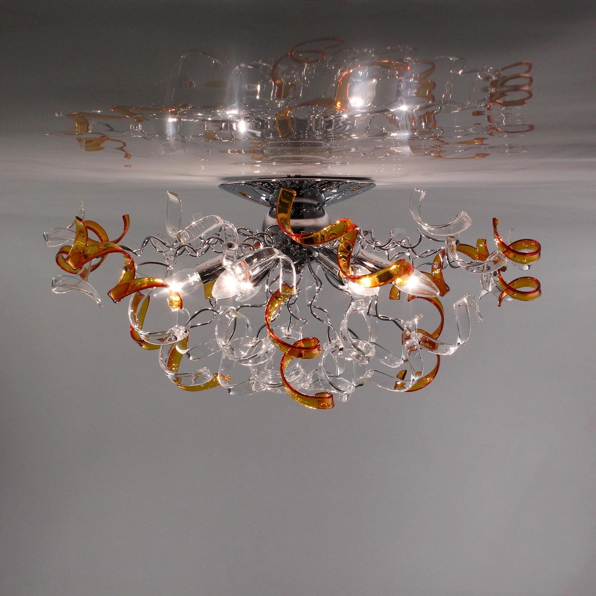 Citilux CL222162 Рандом Хром+Прозр+Янт Светильник Люстра — миниатюра 2