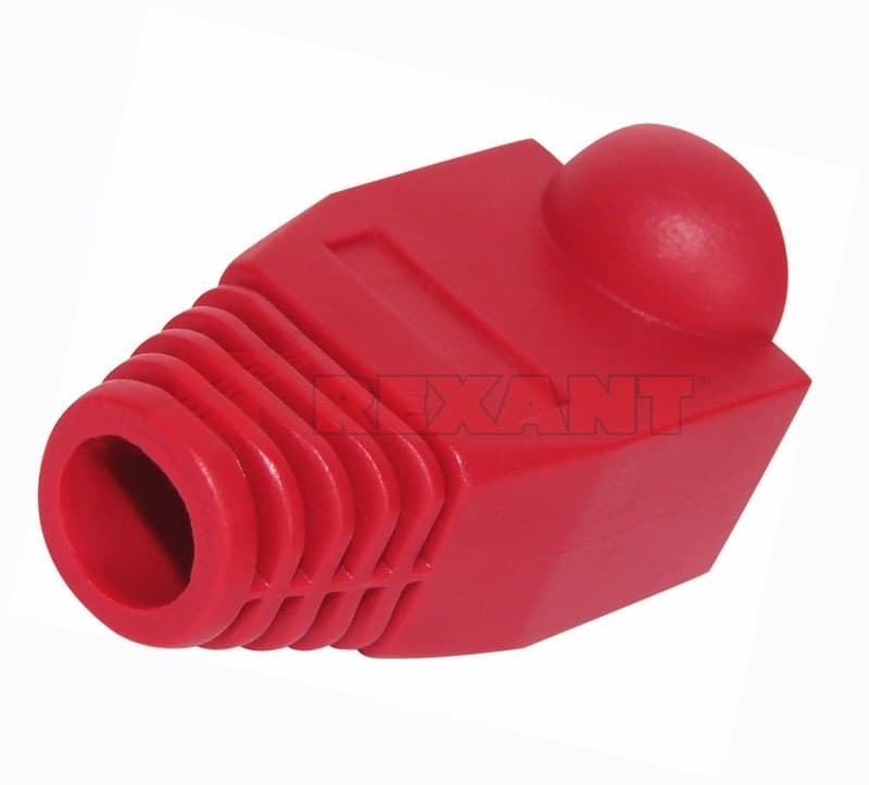 Колпачок RJ-45 красный Rexant 05-1205 — миниатюра 2