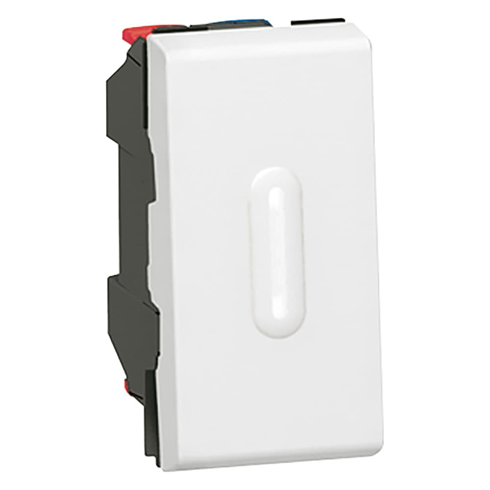 Legrand Mosaic Переключатель -1М с подсветкой 077002