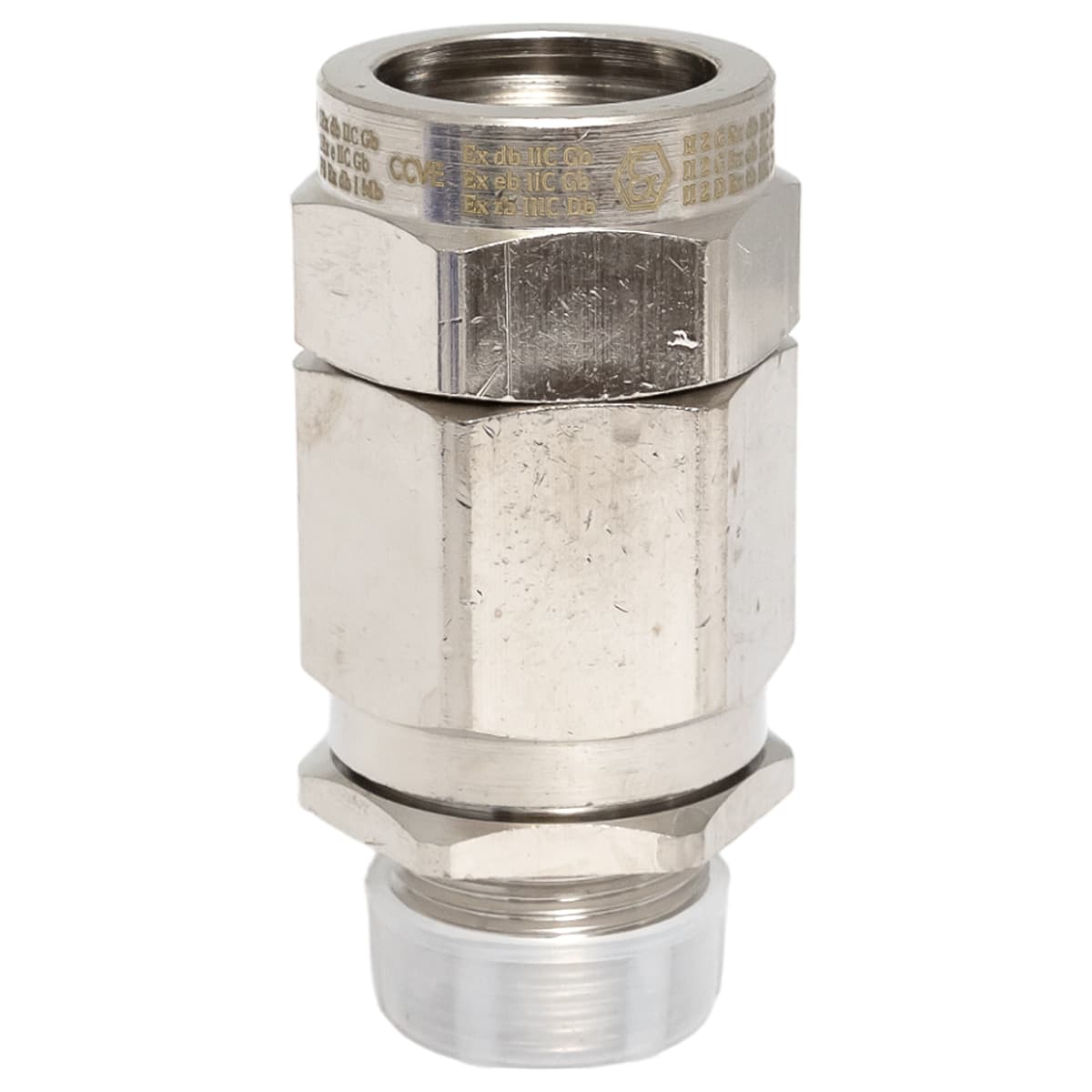EKF Кабельный ввод взрывозащищенный M25x1,5 FECA 1Ex d IIC Gb/1Ex e II Gb/0Ex ia IIC Ga/2Ex nR II Gc — миниатюра 2