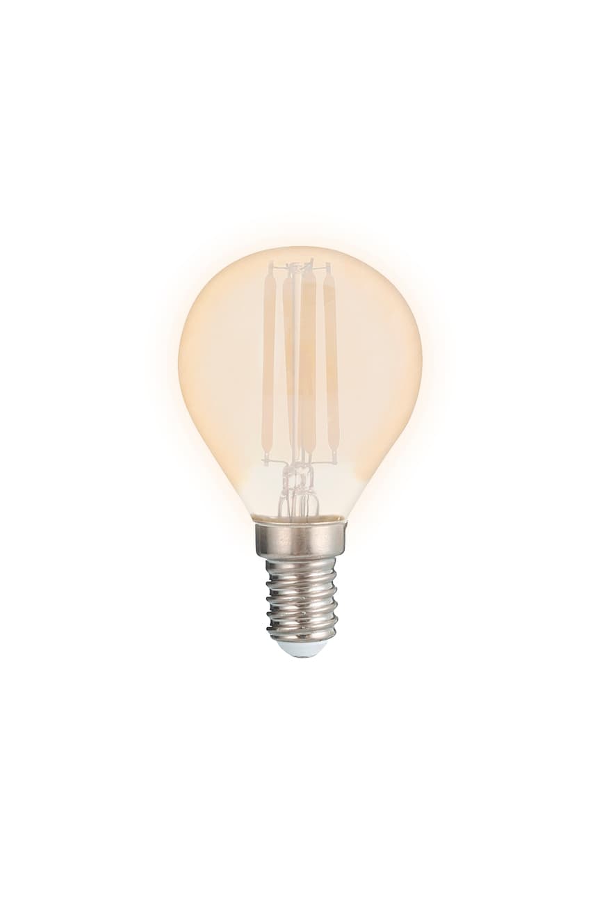 Jazzway PLED OMNI G45 8w E14 3000K Gold 230/50 .5021570