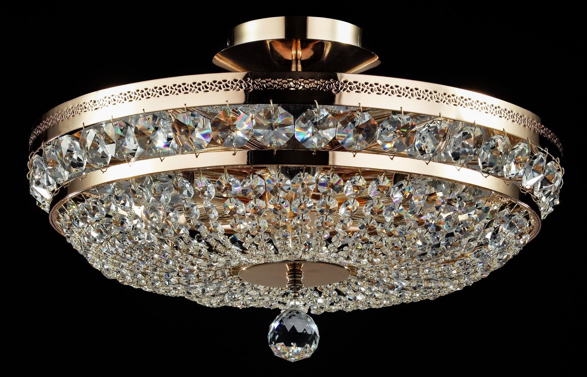 Maytoni Royal Classic Ottilia Золото Люстра 6xE14 60W DIA700-CL-06-G — миниатюра 2