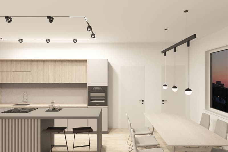 Denkirs DK8030-BK Поворотный трековый светильник — миниатюра 5