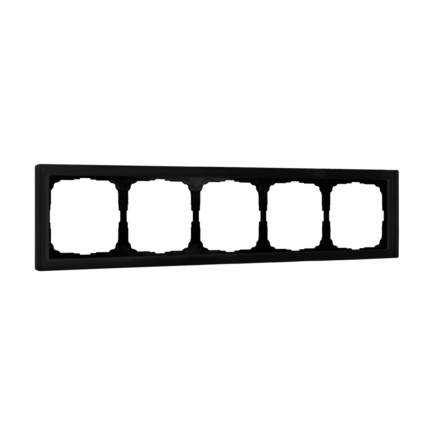 Systeme Electric ArtGallery Pure Матовое органическое стекло Черный Рамка 5-ая — миниатюра 1
