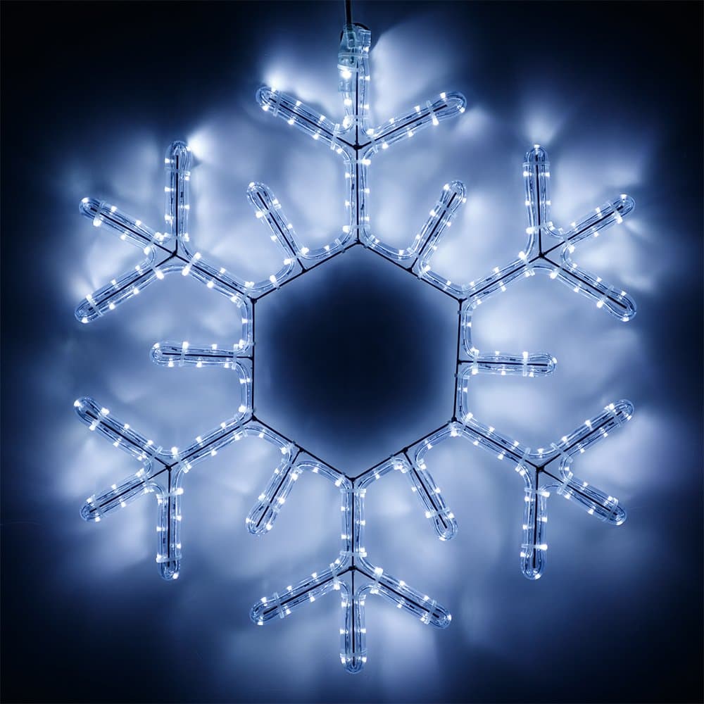 Arlight Фигура ARD-SNOWFLAKE-M5-600x600-360LED White (230V, 20W) (Ardecoled, IP65) 025308 — миниатюра 1
