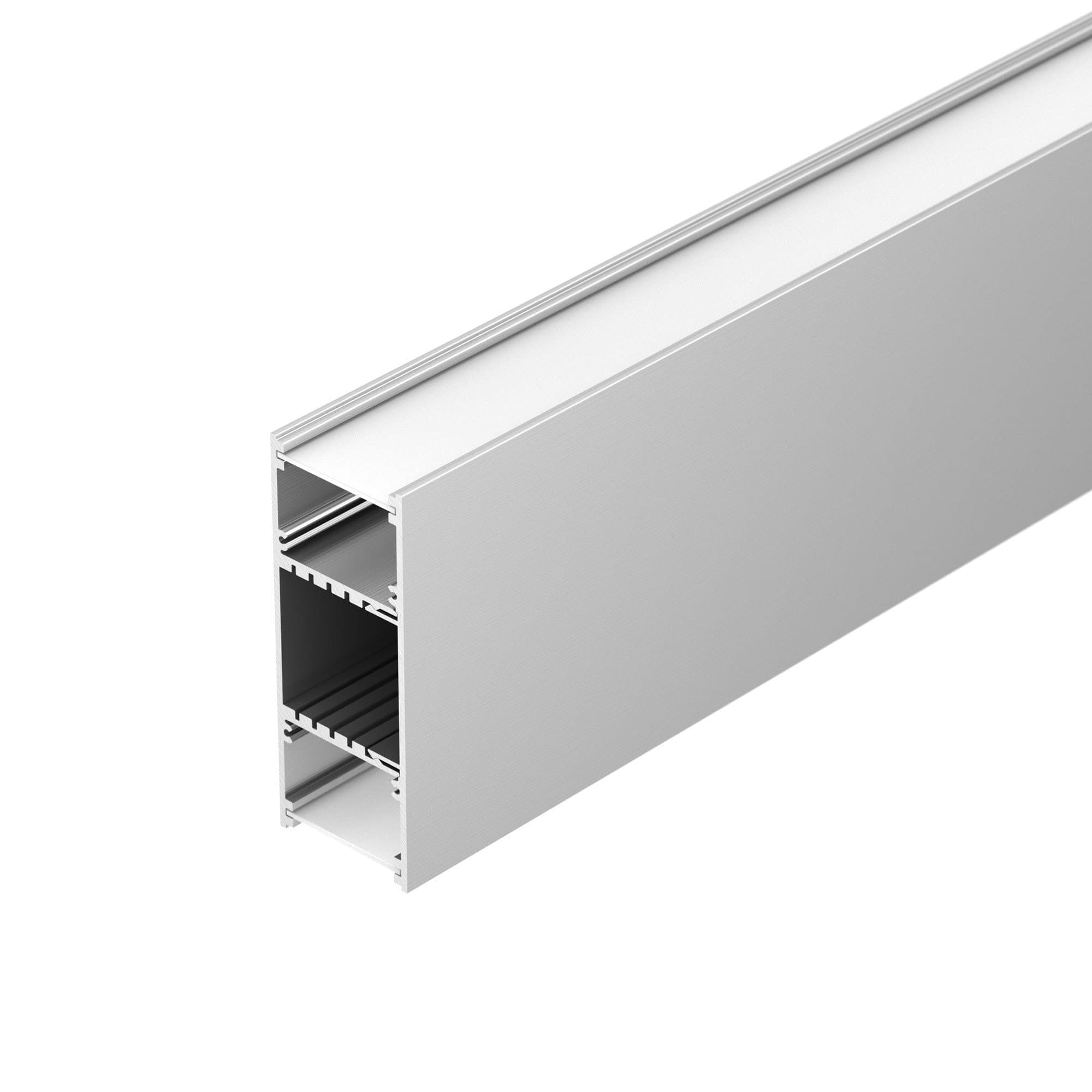 Arlight Профиль ARH-WALL-3385-DUAL-2000 ANOD (Алюминий) 036341