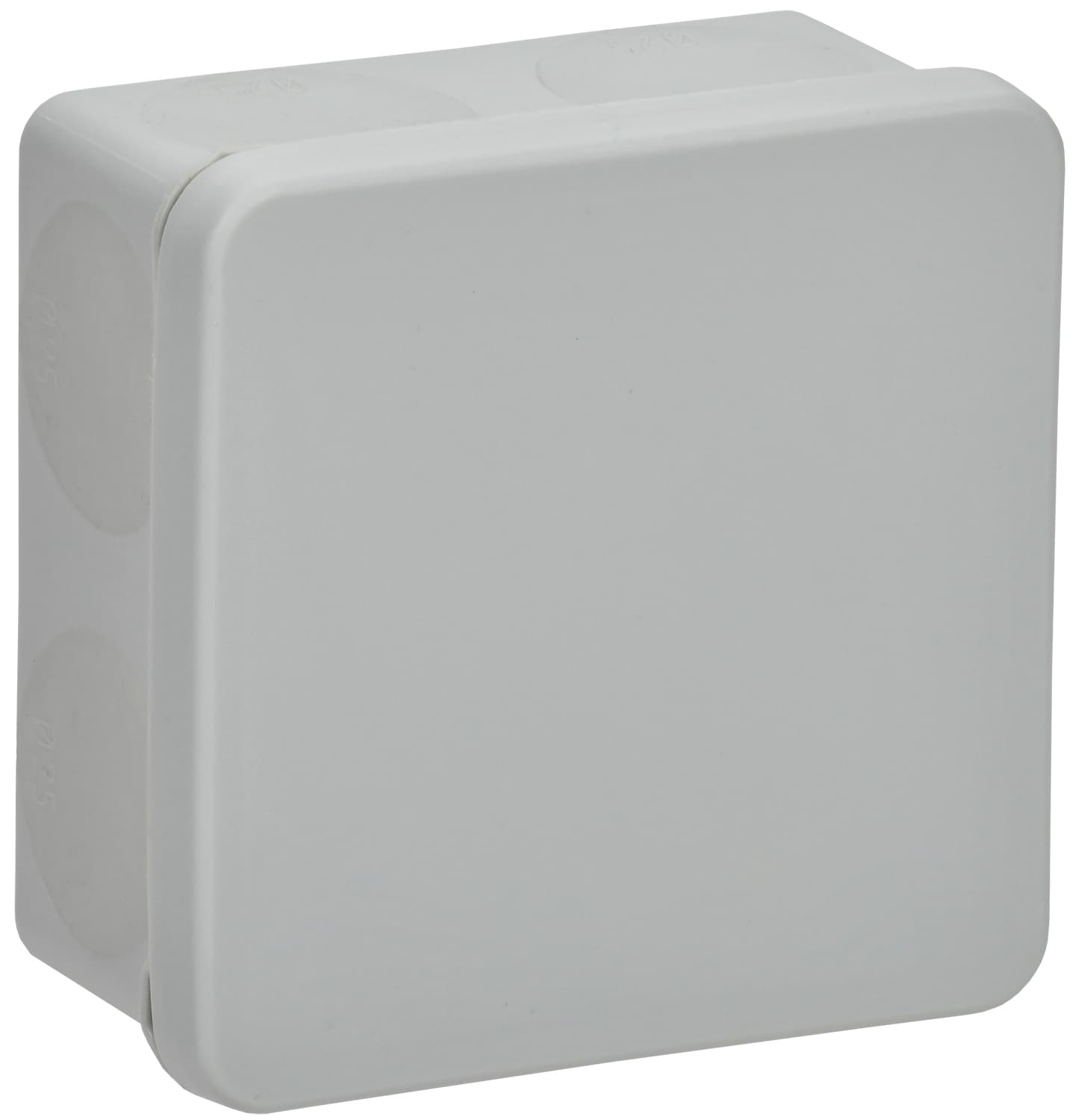 IEK Коробка расп. КМ42455 о/п 100х100х50мм IP67 8 вв. серая