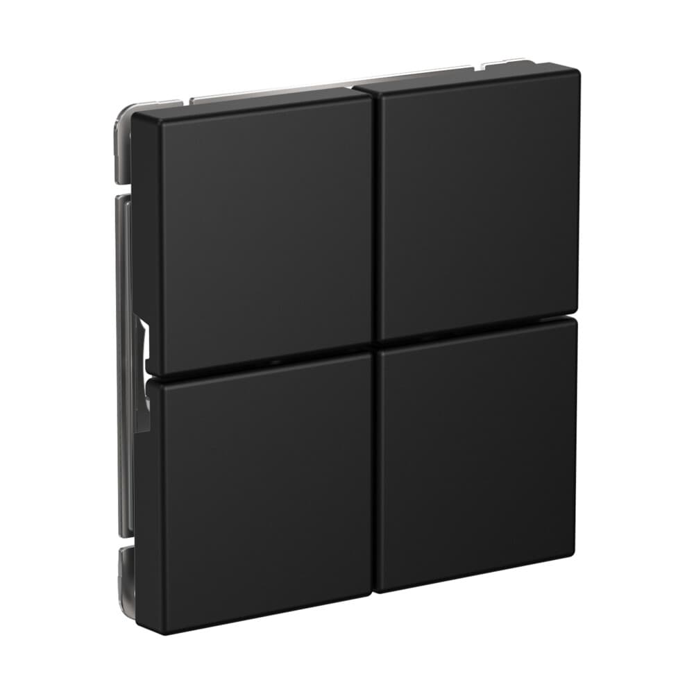 Systeme Electric ArtGallery Карбон Выключатель 4-клавишный сценарный, сх. 1 — миниатюра 9