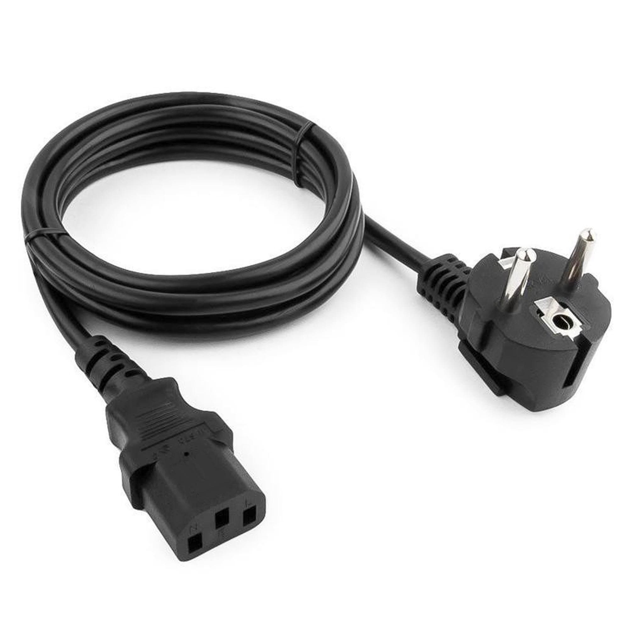 DKC Кабель питания ДКС, Sсhuko - IEC320 C13, 1.8 м, сечение 3 х 1,5 мм