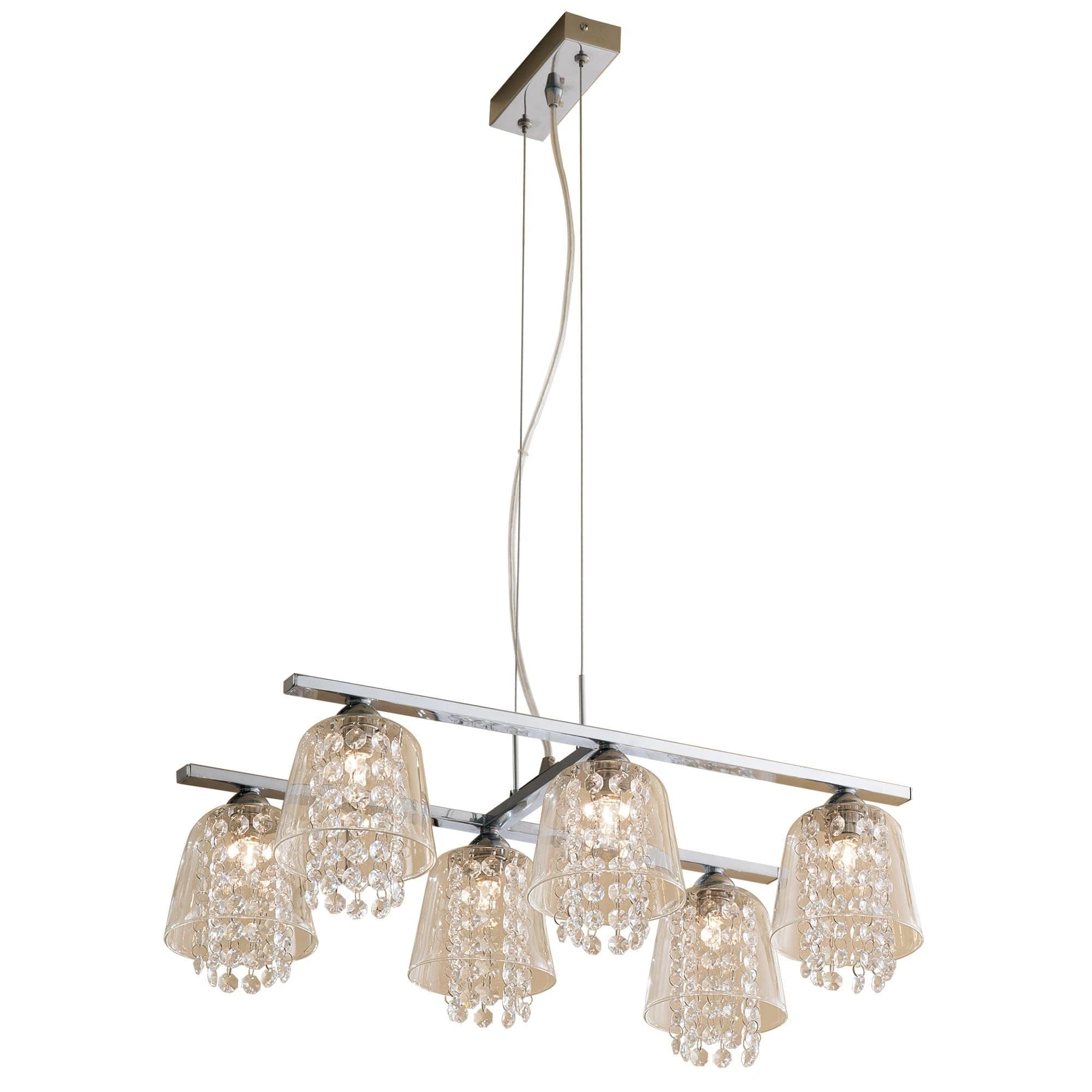 Citilux CL318161 Асти Хром Светильник Люстра — миниатюра 1
