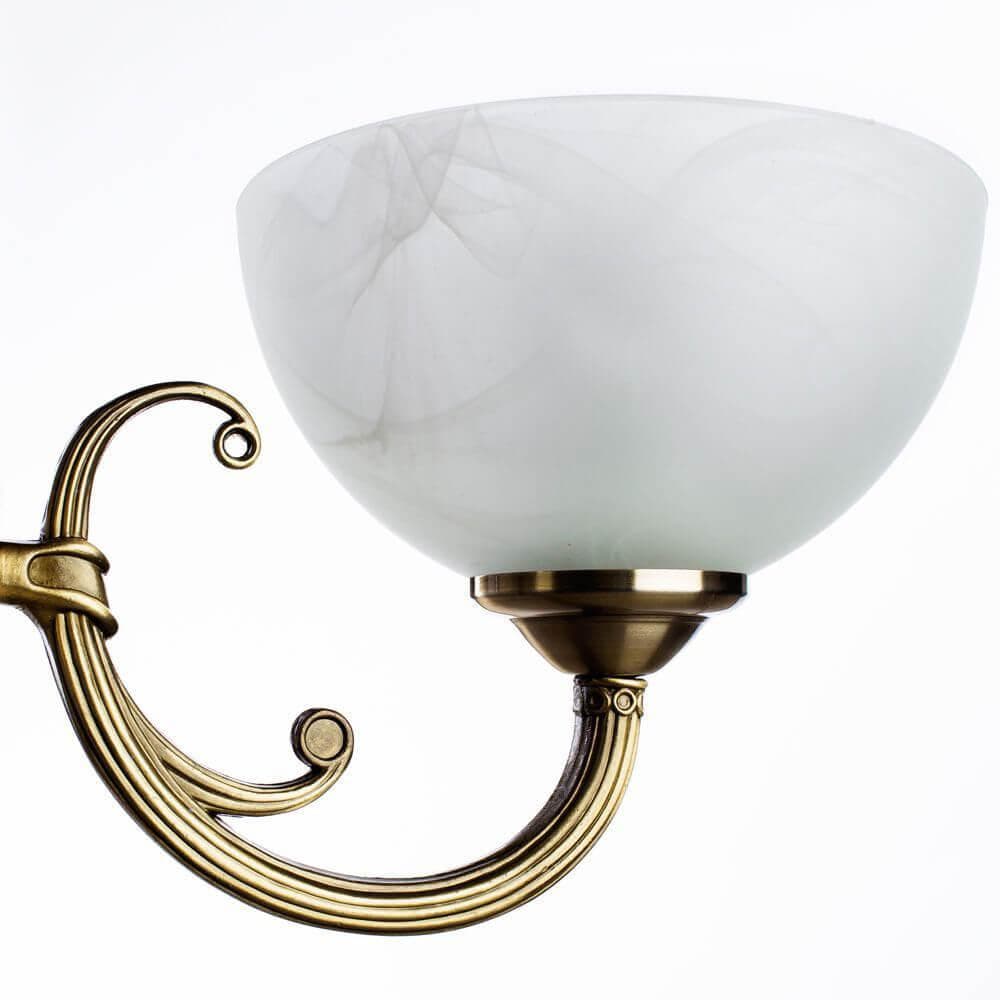 Arte Lamp Windsor Бронза/Белая Люстра 40W/40W E14/E27 A3777LM-3-2AB — миниатюра 6