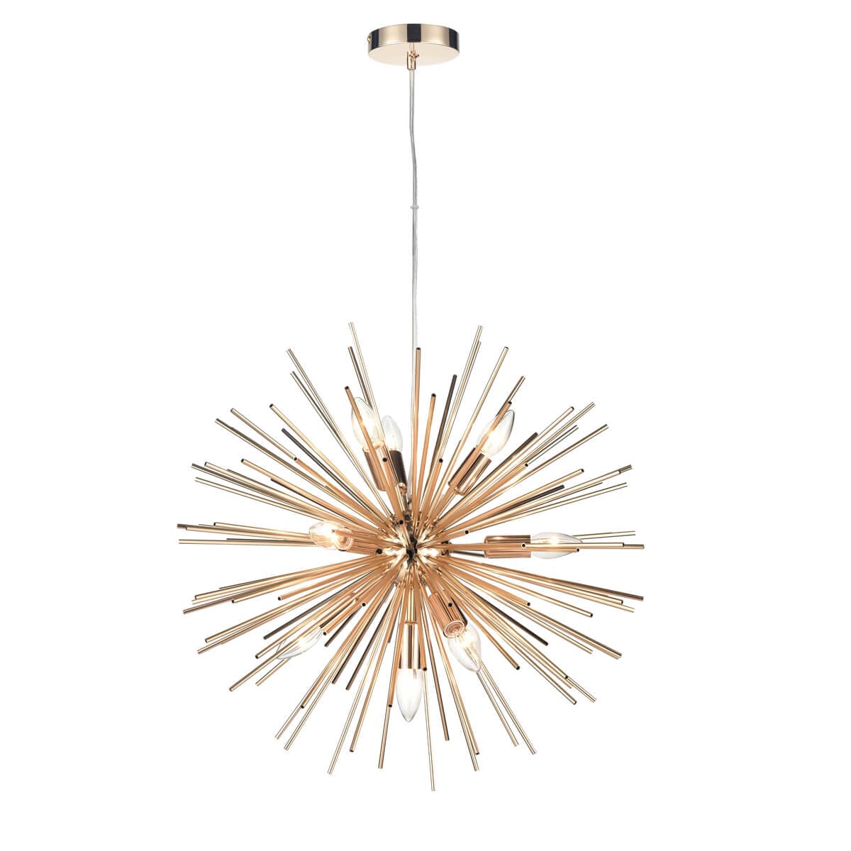 Vele Luce Brina Светильник подвесной Modern D600*H625/1500 латунь | brass металл | metal VL5674P10