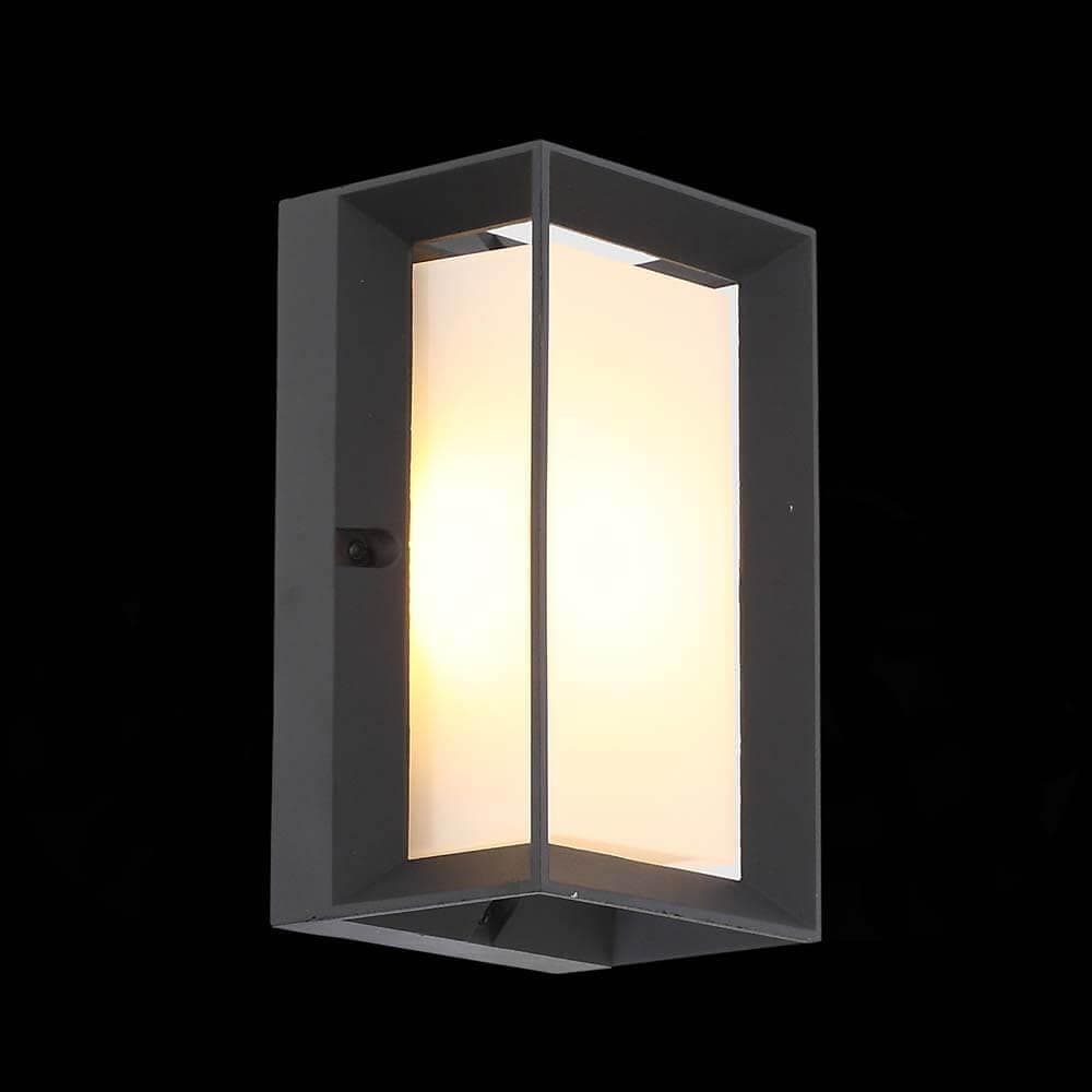 ST LUCE SL077.411.01 Светильник уличный настенный Черный/Белый LED 1*6W — миниатюра 2