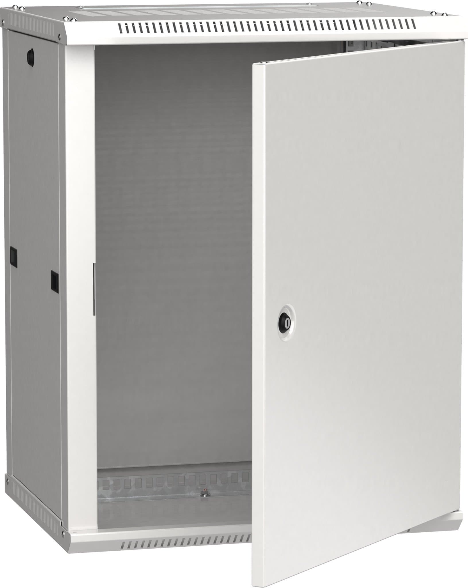 IEK LINEA W ITK Шкаф LINEA W 12U 600x450 мм дверь металл, RAL7035 LWR3-12U64-MF
