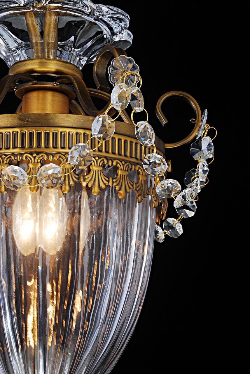 Arte Lamp Schelenberg Желтый/Прозрачный Светильник потолочный 40W E14 A4410PL-1SR — миниатюра 4