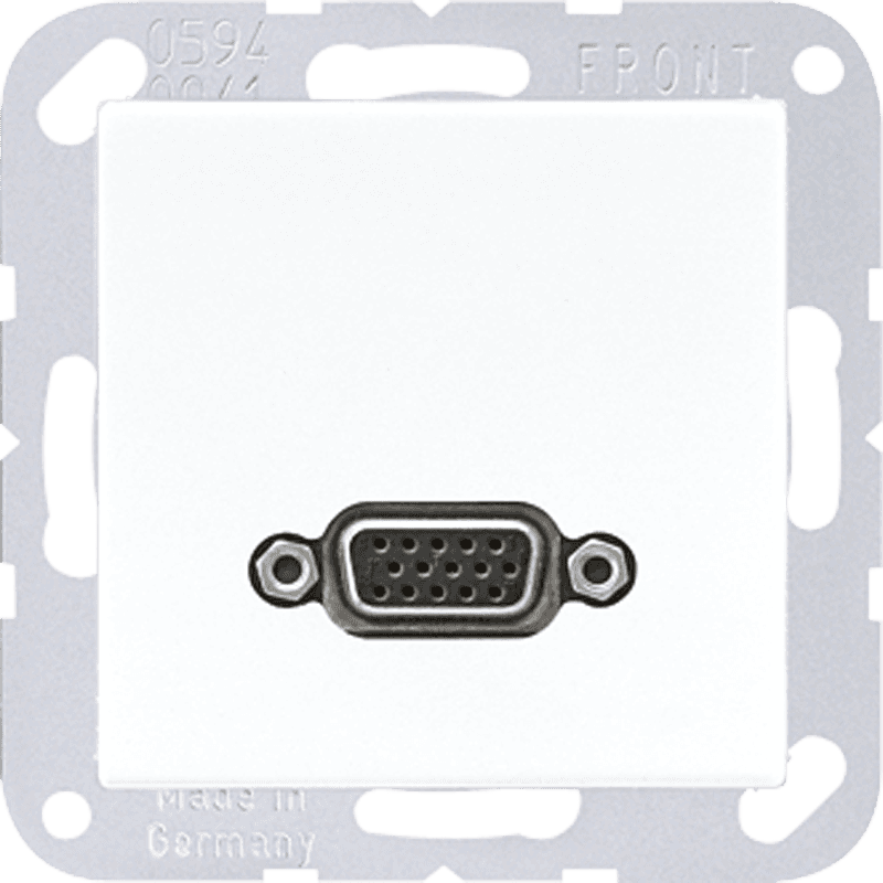 JUNG VGA (D-SUB), белый MAA1102WW