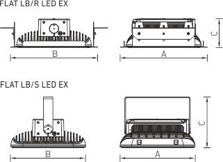 СТ FLAT LB/S LED 70 D120 Ex 5000K светильник — миниатюра 2