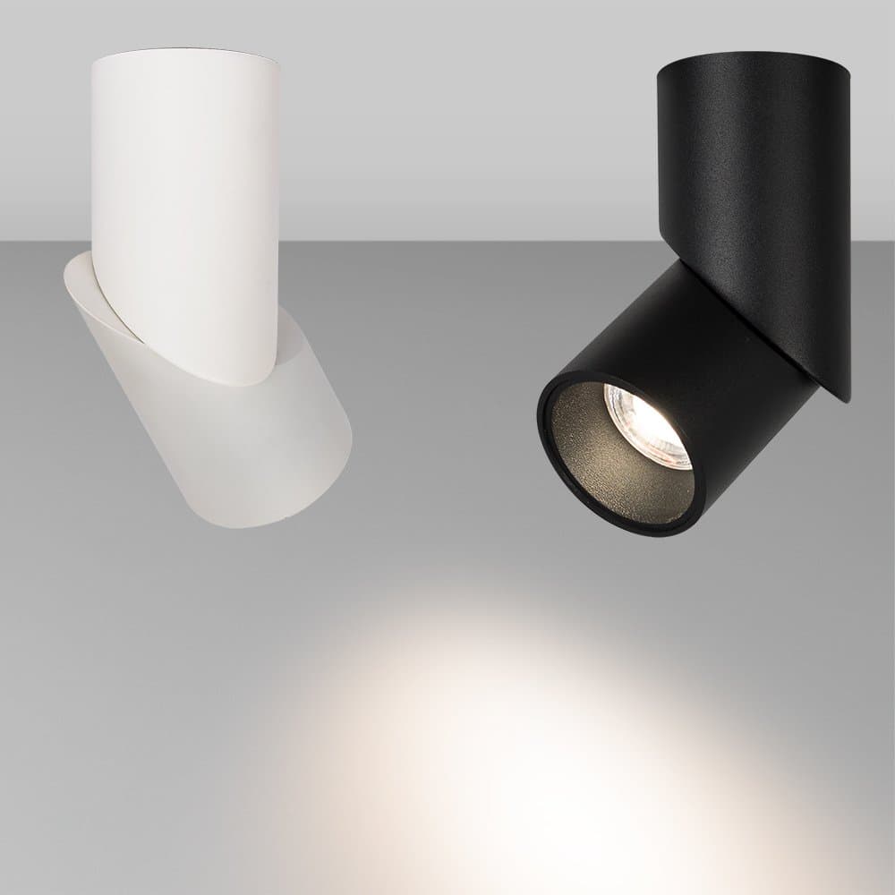 Arlight Светильник SP-TWIST-SURFACE-R70-12W White5000 (WH-BK, 30 deg) (IP40 Металл, 3 года) 025454 — миниатюра 6