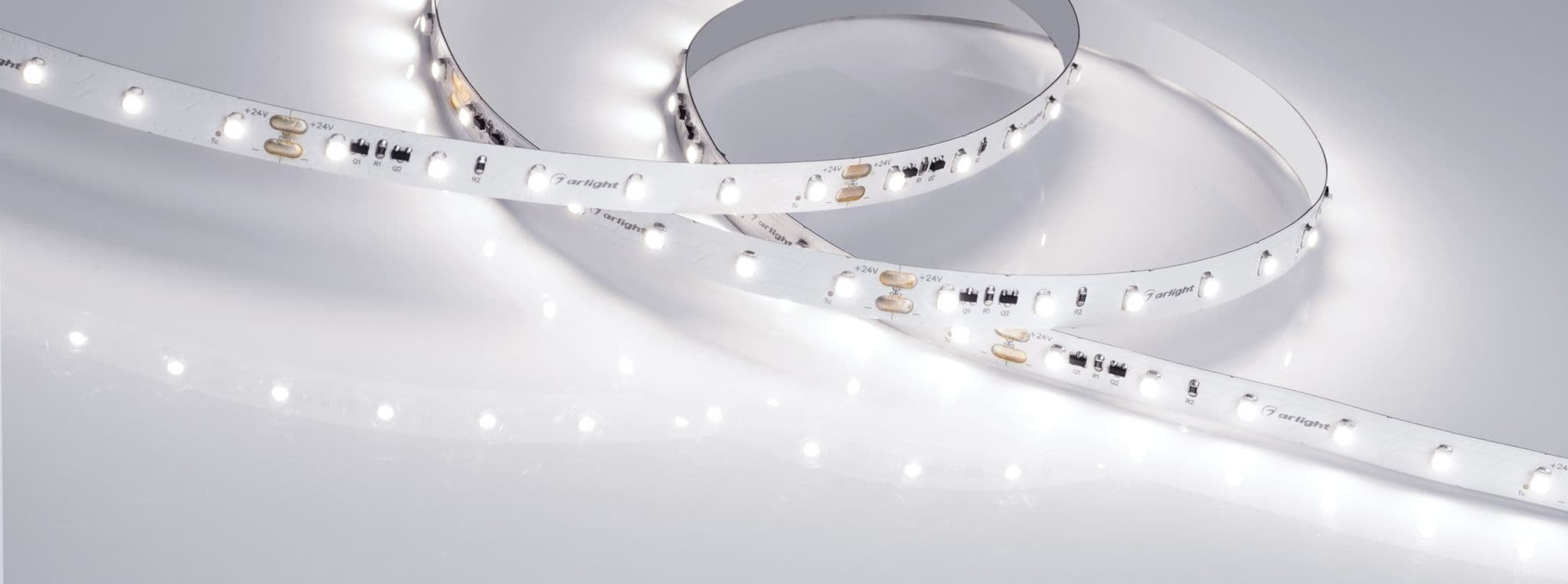 Arlight Светодиодная лента RT-20000 24V White6000 (3528, 60 LED/m, 20m) (4.8 Вт/м, IP20) 025009 — миниатюра 6
