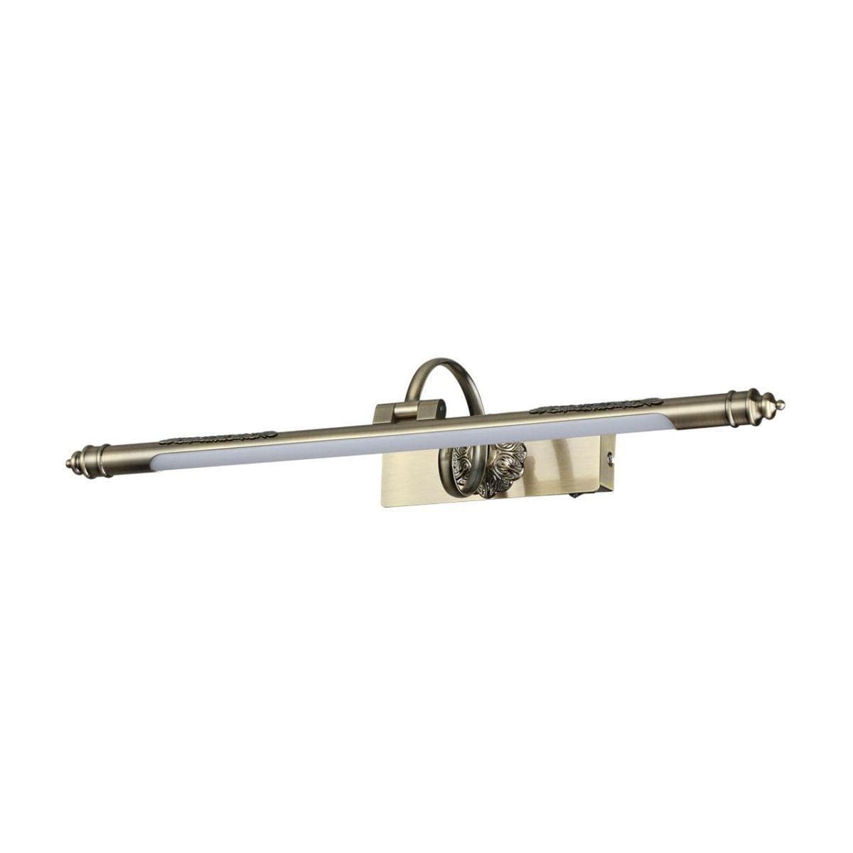 Odeon Light 4915/8WL WALLI ODL22 545 бронзовый/металл/акрил Подсветка для картин с выкл. LED 8W 4000К 480Лм DEGA