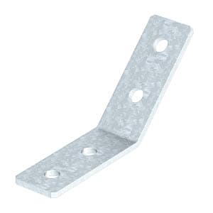 OBO Bettermann Соединительная пластина 45°, с 4 отверстиями 101x101x40x5 мм 1124669