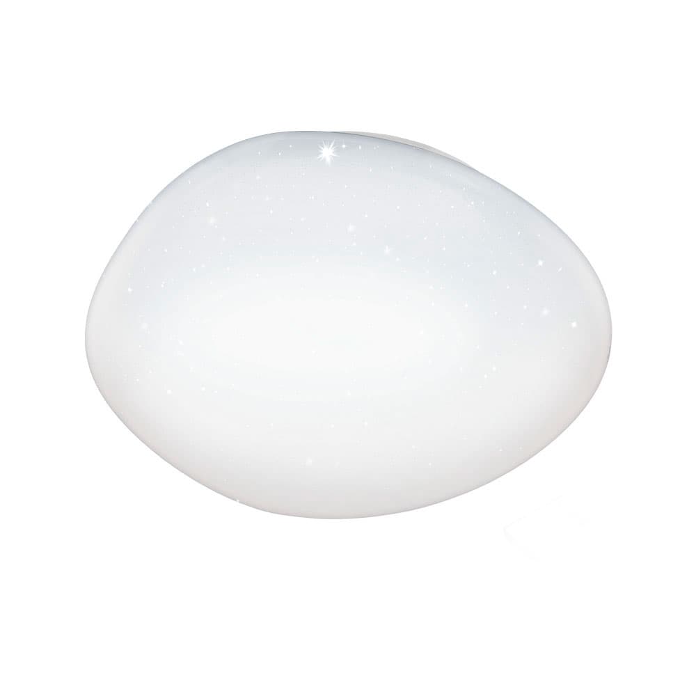 Eglo 98227 Светодиодный потолочный светильник SILERAS-A с пультом ДУ, 24W (LED), 450, H80, 1800lm, сталь, белый