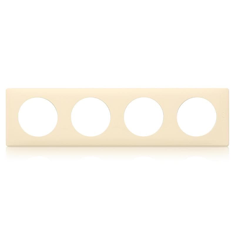 Legrand DIY Celiane Беж Рамка 4 поста 696934 — миниатюра 2