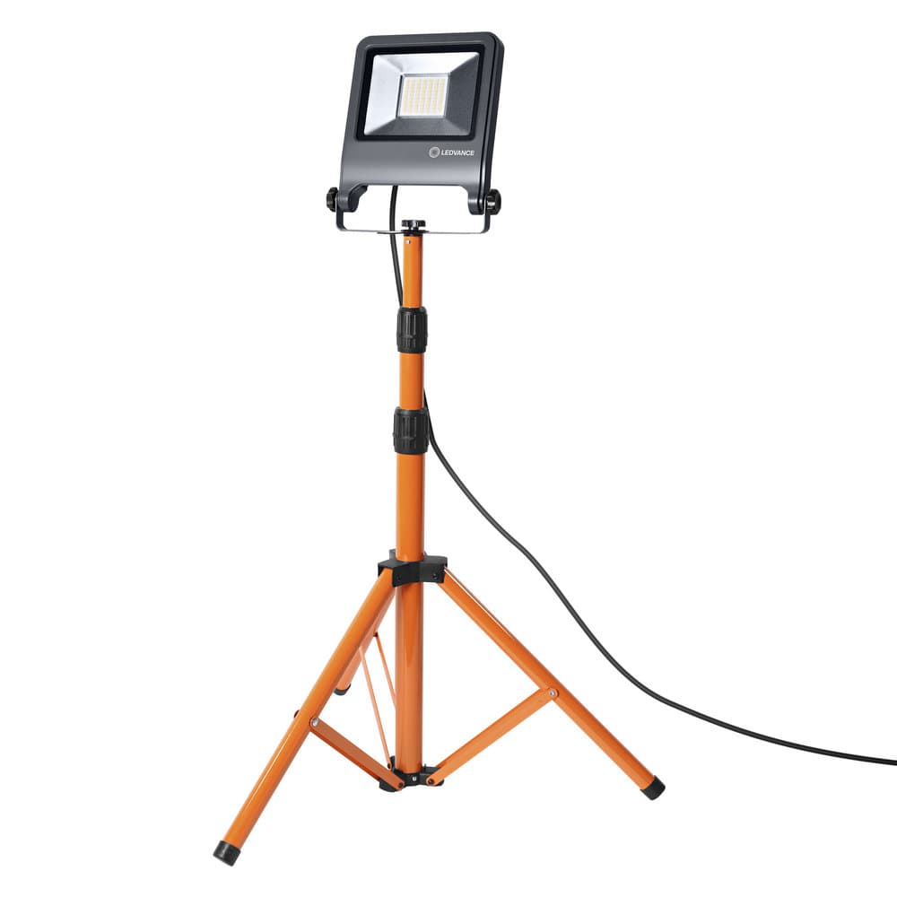 Ledvance LED прожектор WORKLIGHT на телескопической треноге Серый 50Вт 4500 Лм, 4000 К Нейтральный белый свет 4058075213975