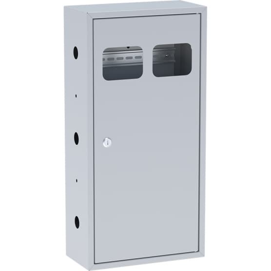 EKF Basic Устройство этажное ЯУР на 2 счетчика с двумя DIN-рейками (600х300х150)