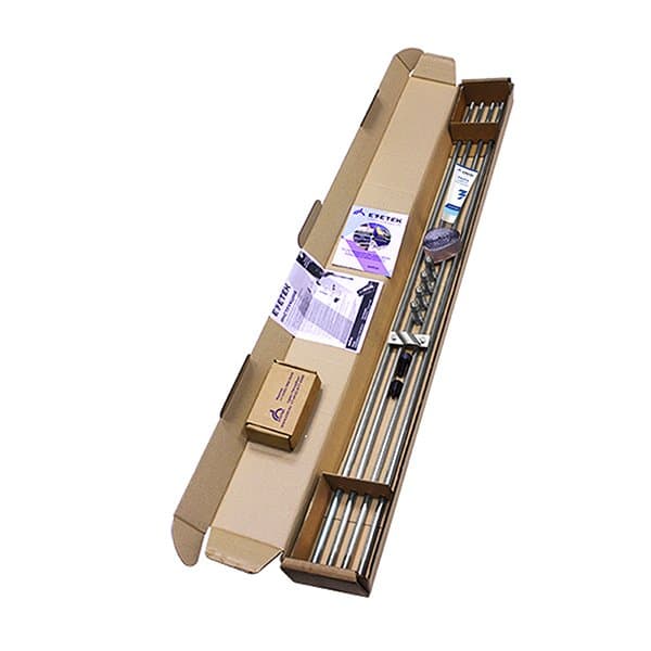 EZETEK Комплект заземления ZN – 6 (6 метров, 16 мм, 4 х 1500 мм) без насадки SDS-max 60215