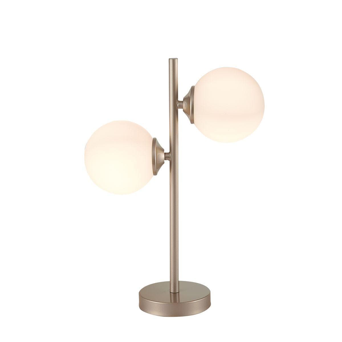 ST Luce SLE106204-02 Настольная лампа Золото/Белый G9 LED 2*3W — миниатюра 2