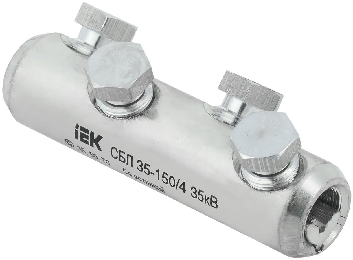IEK Соединитель болтовой луженый СБЛ 35-150/4 35кВ