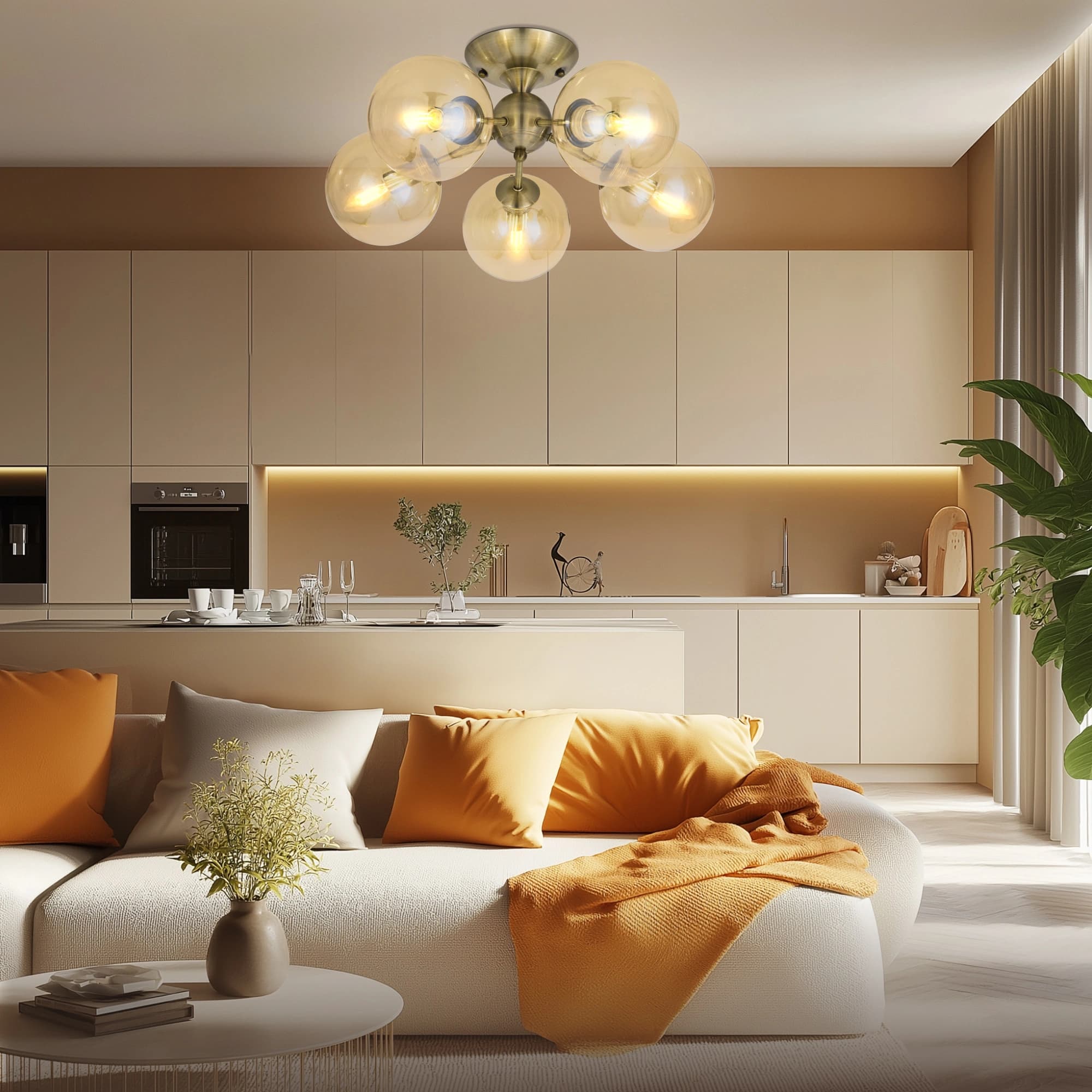 Citilux CL102153 Томми Бронза Люстра — миниатюра 7