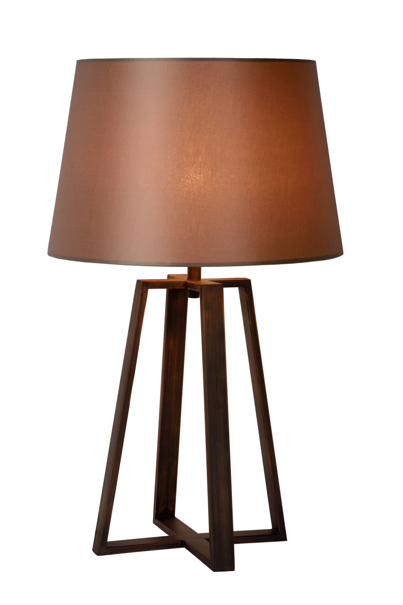 Lucide Coffee lamp Модерн Сталь Настольная лампа E27 60W 31598/81/97 — миниатюра 2