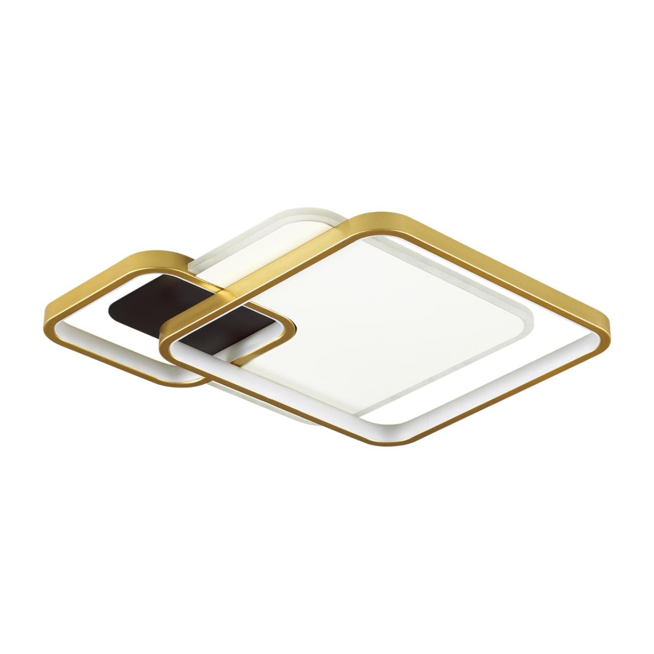 Lumion 5243/59CL LEDIO LN23 белый, черный, матовое золото Люстра потолочная диммир. с ДУ LED 59W 3894Лм 220V SCOTT