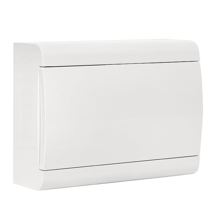 EKF PROxima Щит распределительный ЩРН-П-12 "SlimBox" белая дверца IP41