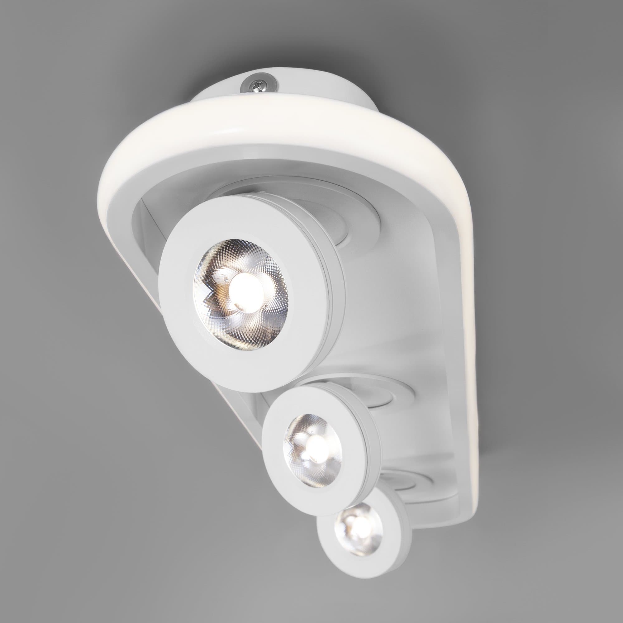 Eurosvet 20123/3 LED Светильник потолочный белый a055528 — миниатюра 3