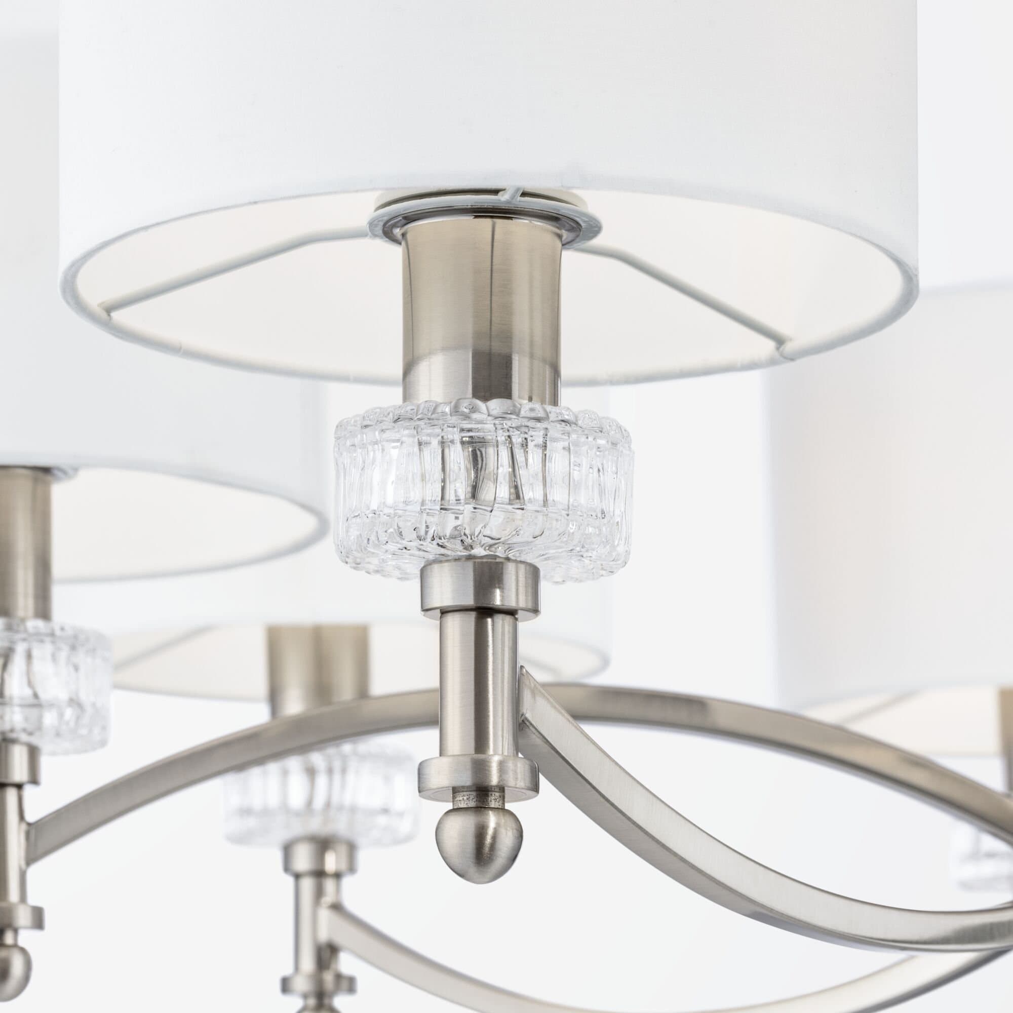 Maytoni Neoclassic Alicante Никель Люстра E14 40W MOD014CL-08N — миниатюра 10