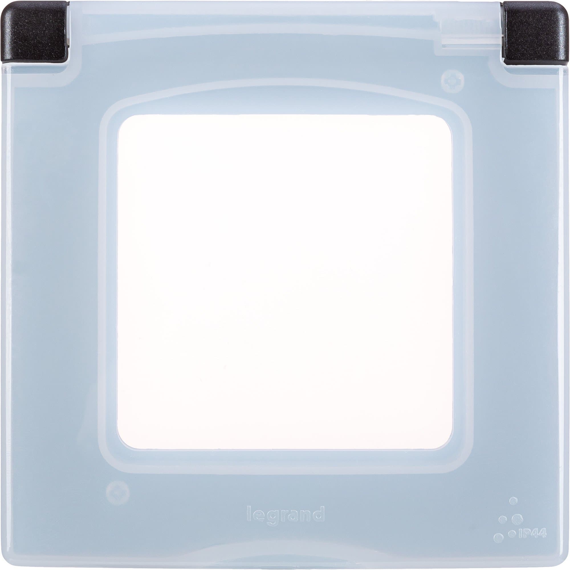 Legrand INSPIRIA Антрацит Рамка с защитной крышкой IP 44 673923 — миниатюра 1