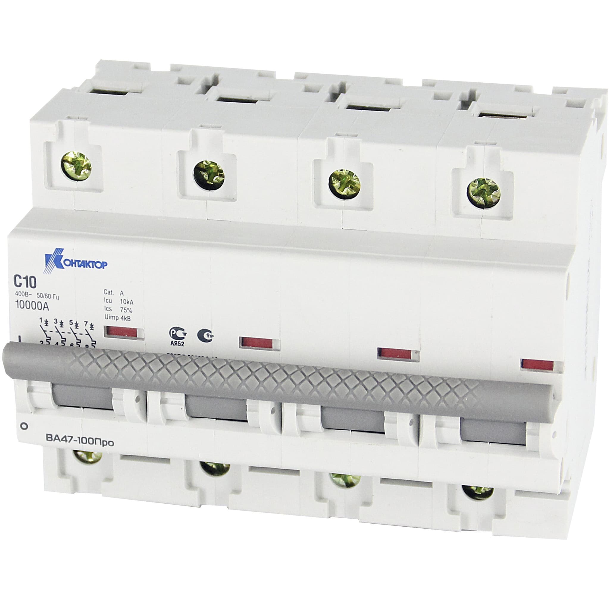 Контактор (Legrand) ВА47-100Про, 4P, 63A, Icu-10kA, х-ка С