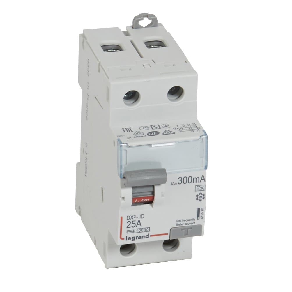 Legrand DX3 УЗО 2P 25А 300мА-A 411569 — миниатюра 1